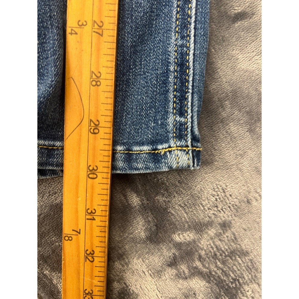 Lee Regular Fit Mid Rise Bootcut Jeans Womens 8M Blue Medium Wash Stretch Denim - Picture 5 of 10